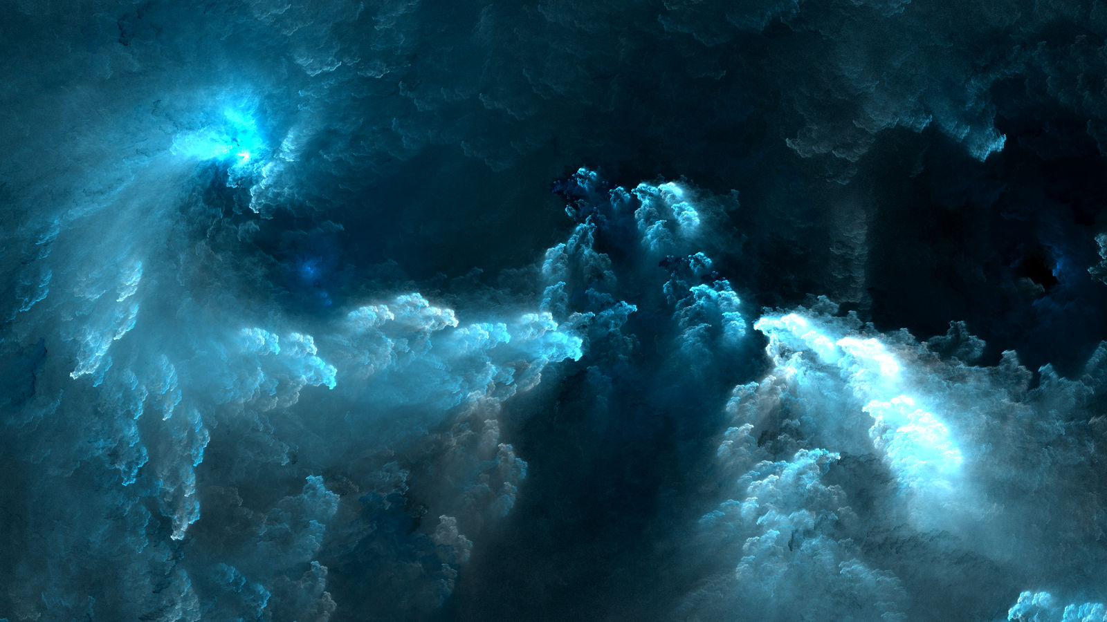 Blue invasion by luisbc