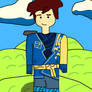 Ninjago in Aventure Time: Jay Walker the Human