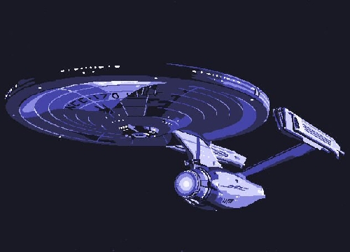 Star Trek Enterprise Paint By Number Art Kit