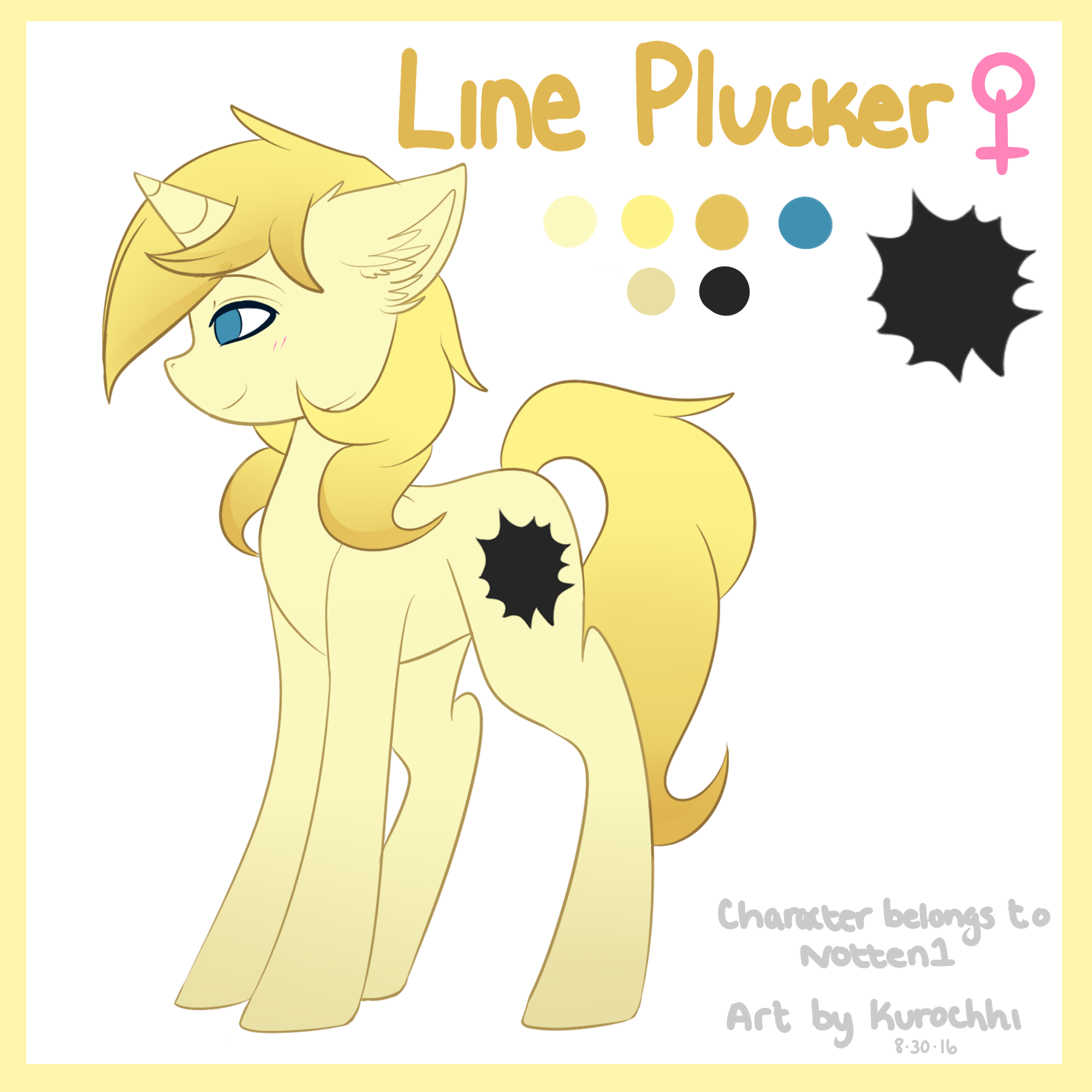 Line Plucker Reference Sheet