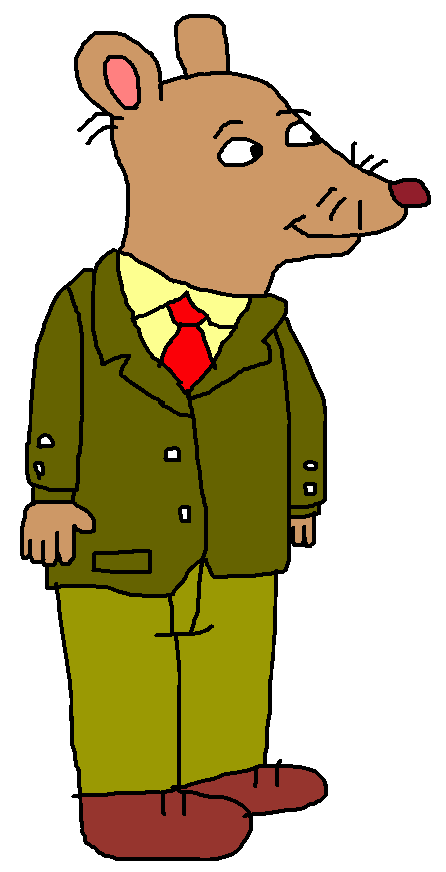 Arthur - Mr Ratburn by RudyFoxChubbyArts on DeviantArt