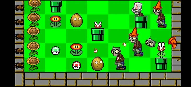 Indie Retro News: Veggies vs Undead - Plants vs Zombies for the C64 by  drmortalwombat