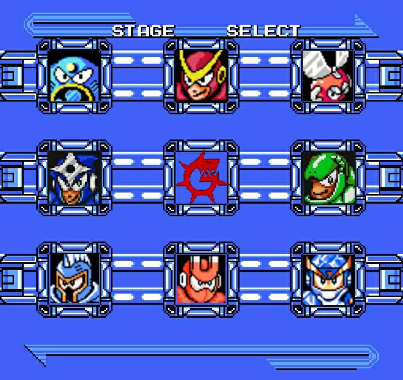 Mega Man G Stage Select by marinostyle on DeviantArt