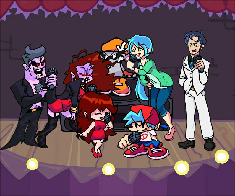 Fnf Familybase Friday Night Funkin: FAMILY BATTLE! by marinostyle on DeviantArt