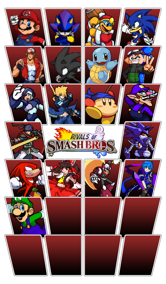 Classic Rivals Rivals of Smash Bros Classic Mode! by marinostyle on DeviantArt
