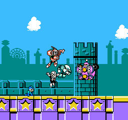 Wind Man, ColdMan, and Skull Man vs Bounce Man by marinostyle on DeviantArt