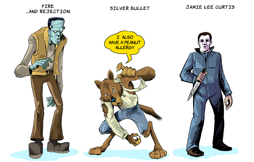 Famous Weakling famous monster weaknesses part 3 by thehorribleman on DeviantArt