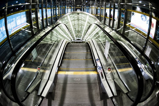 Warsaw Metro station