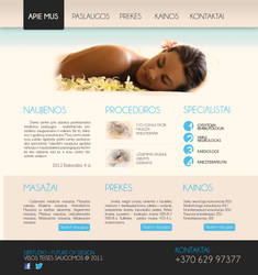 spa Website DESIGN by EJP.STUDIO