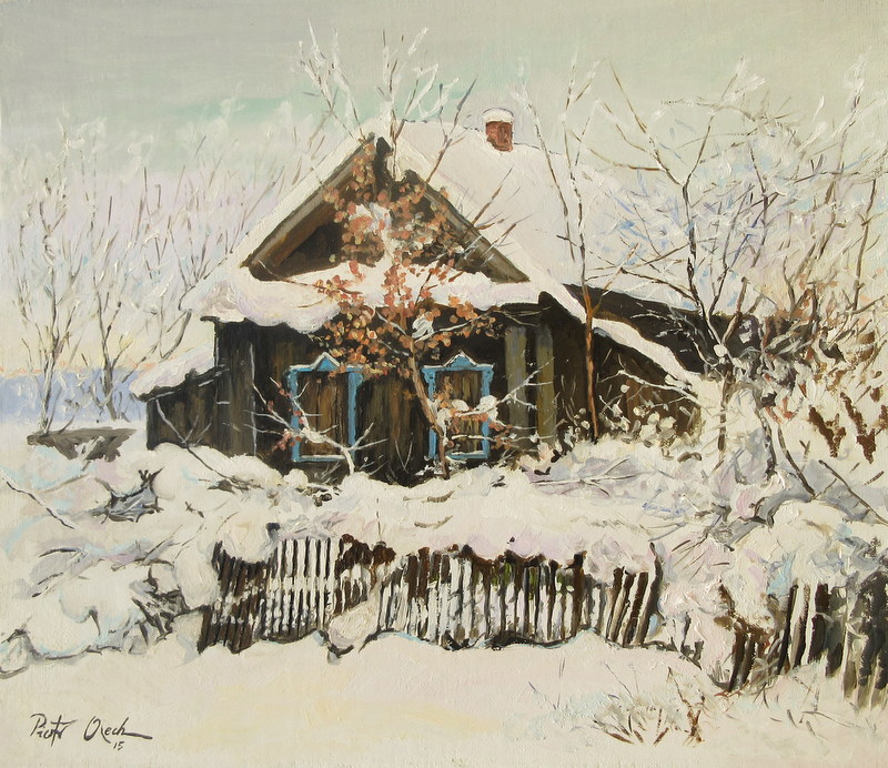 Winter in the countryside