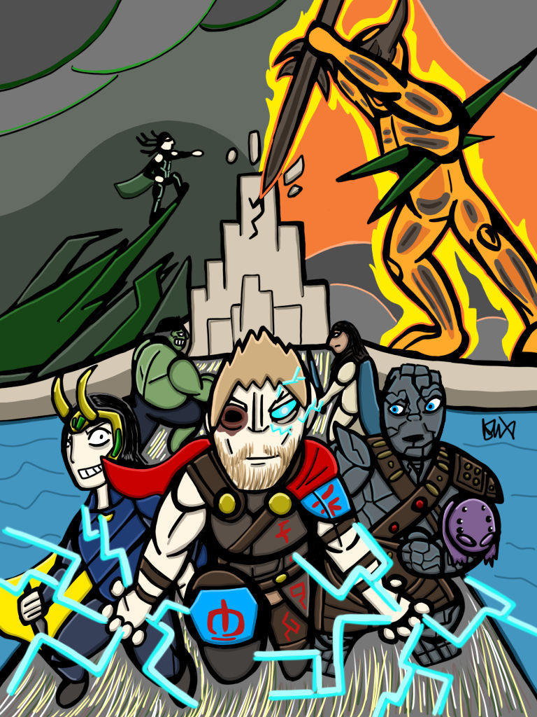 Thor Ragnarok by Shadowhax457 on DeviantArt