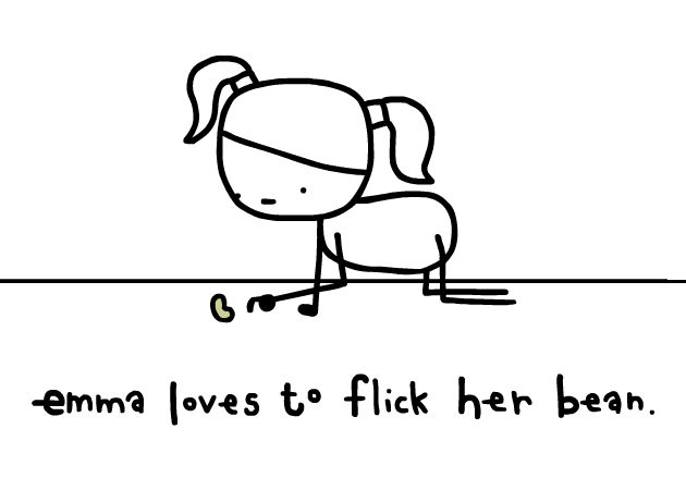 flick the bean by sooperdave on DeviantArt