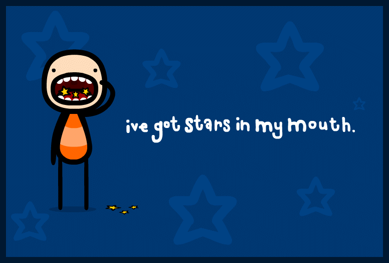 stars in my mouth