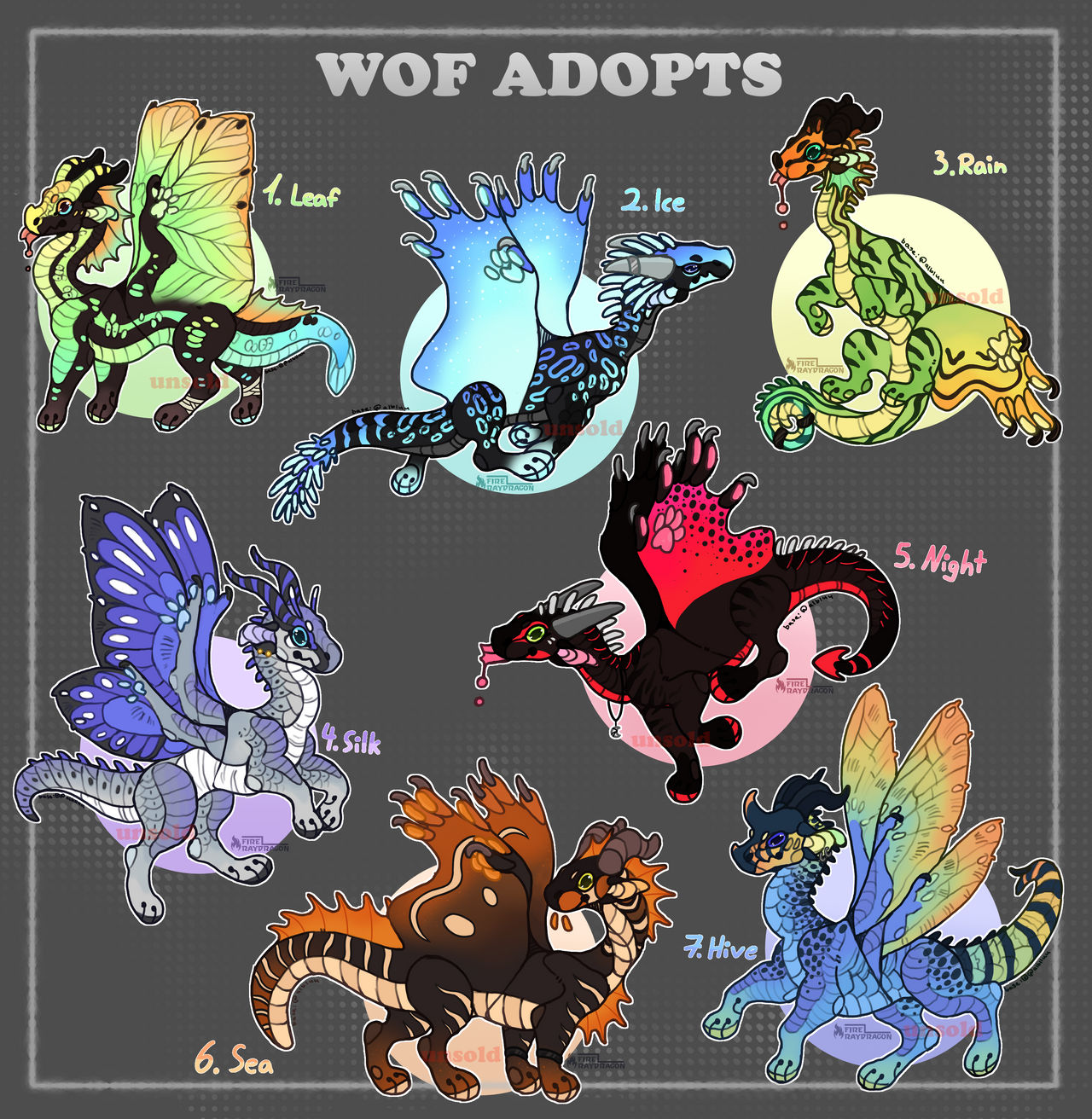 Capcom Wof WOF Adopts OPEN by FireRayDragon on DeviantArt