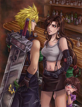 Project FF7 moments (1) : Tifa talks to Cloud