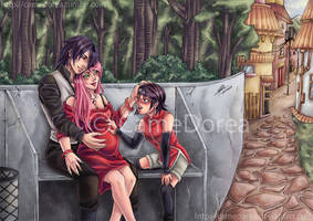 Happy Uchiha family