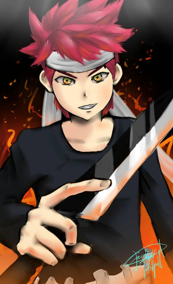 Yukihira Soma Fanart By HyMaster On DeviantArt yukihira-soma-fanart-by-hymaster-on-deviantart
