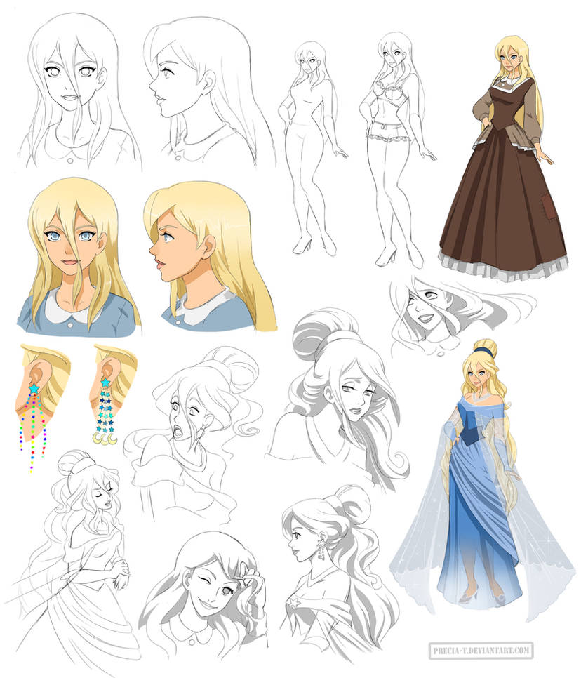 Disney princess design, Starina (commission) by Precia-T