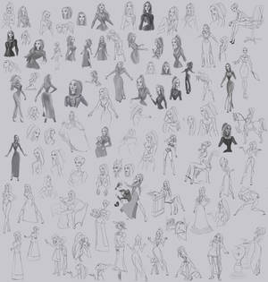 old disney sketches - large