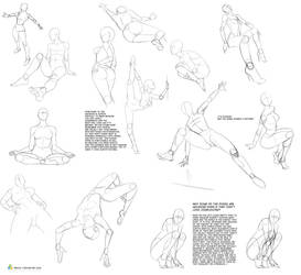 Advanced female poses