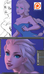 Elsa Frozen - WIP