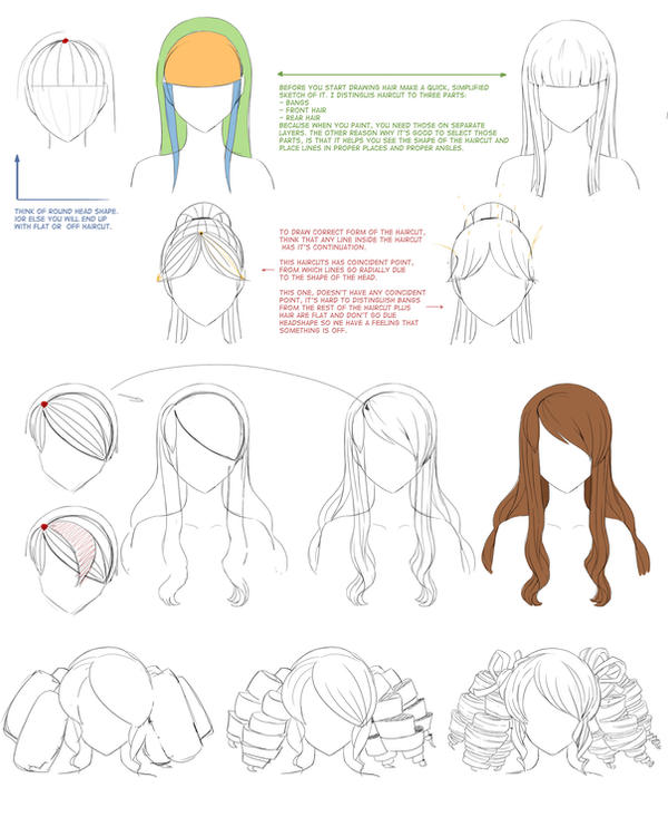 Haircut tutorial peek