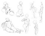 Some anatomy sketches
