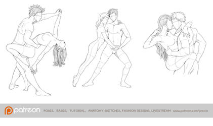pics Falling Drawing Reference 2 People tutorial character poses hugs couple