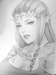 Zelda - pencil