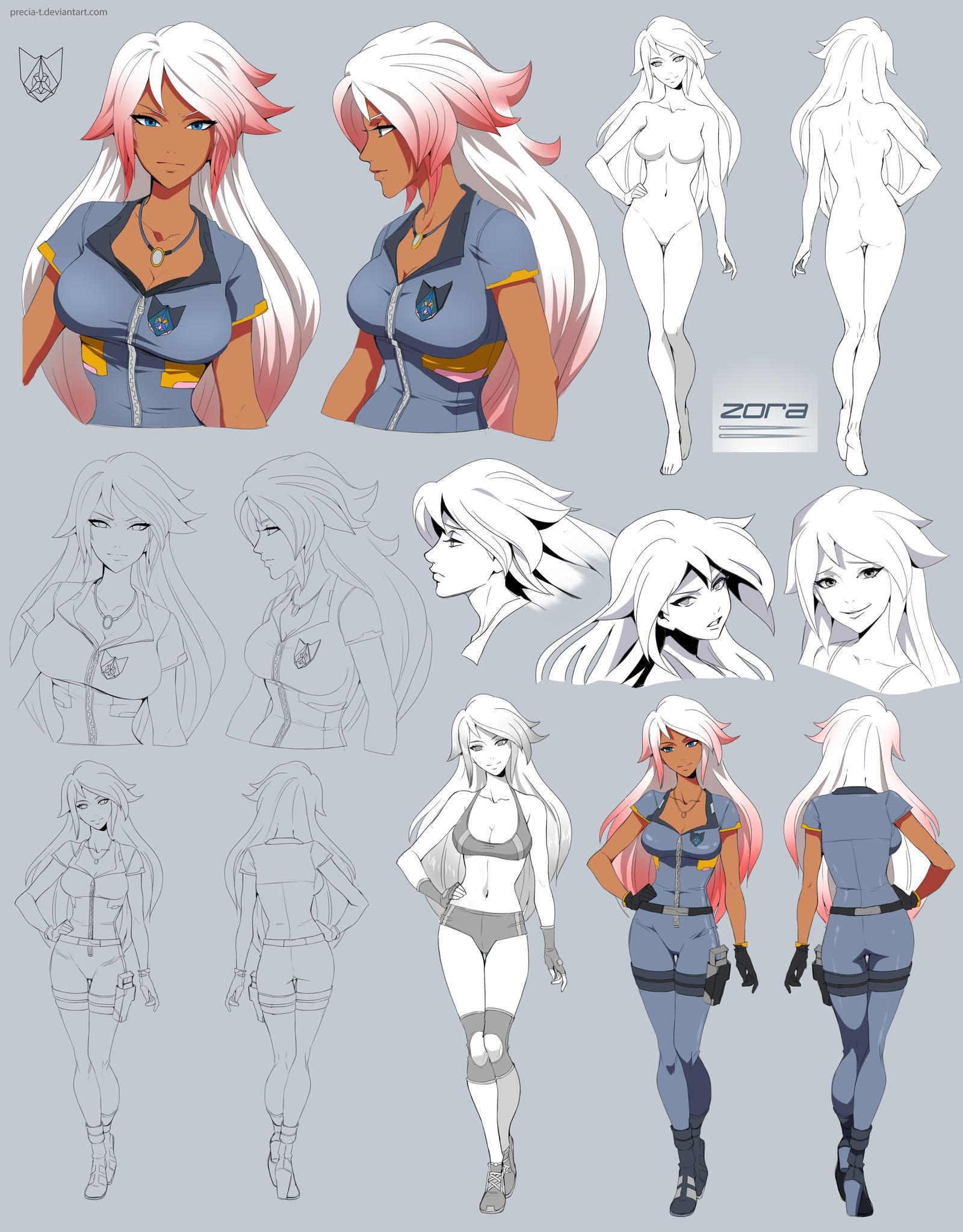 Zora Character Sheet By Precia T On Deviantart Zora Character Sheet By Precia T On Deviantart