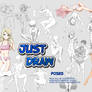 JUST DRAW poses - Book