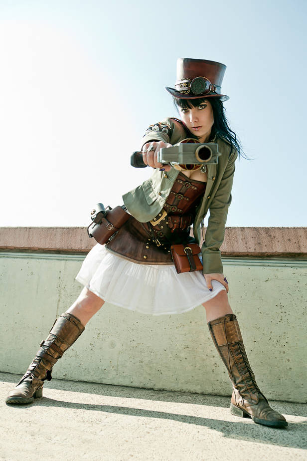 Steampunk-Lady 1