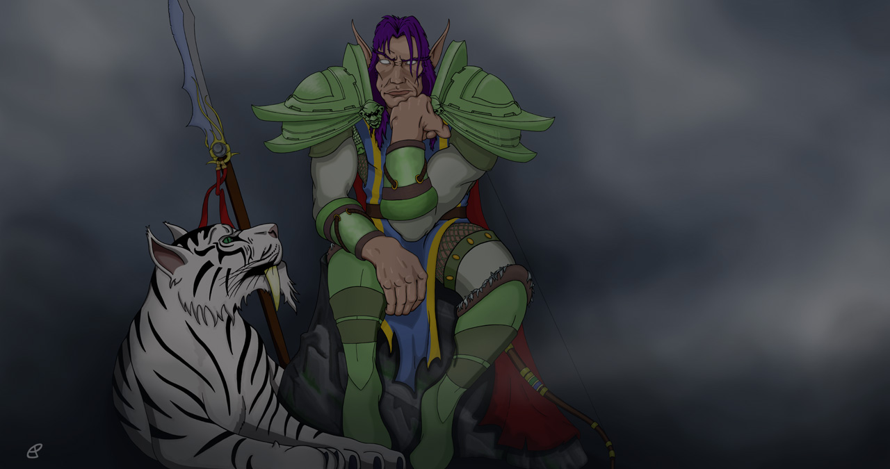 Etu, retired night elf hunter