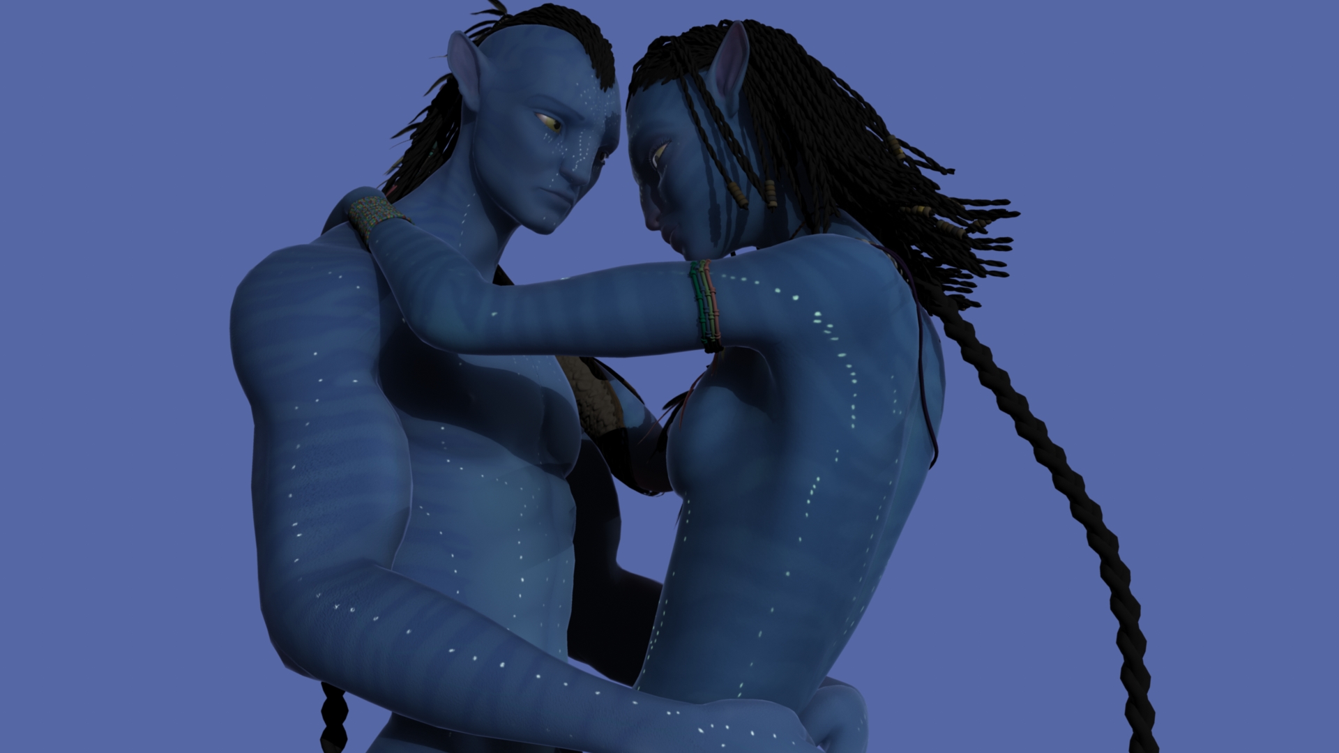Neytiri and Jake