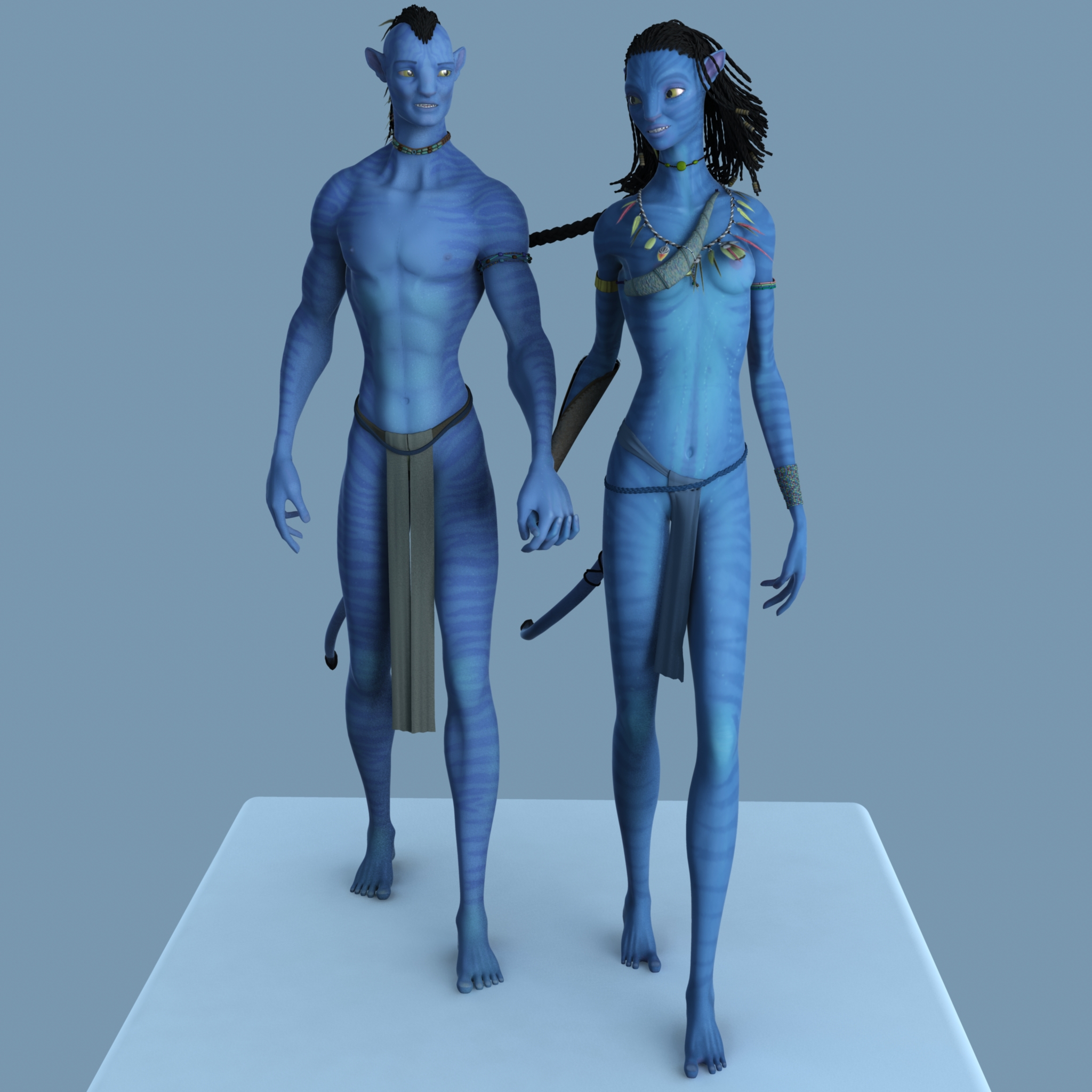 Neytiri and Jake