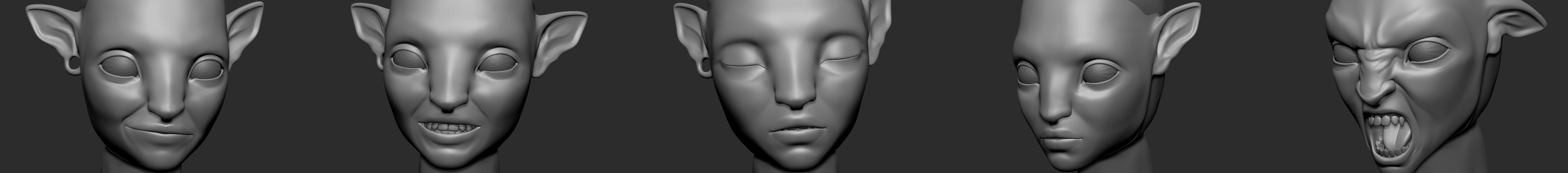 Navi BJD Faceplates