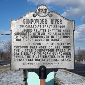 Gunpowder River history
