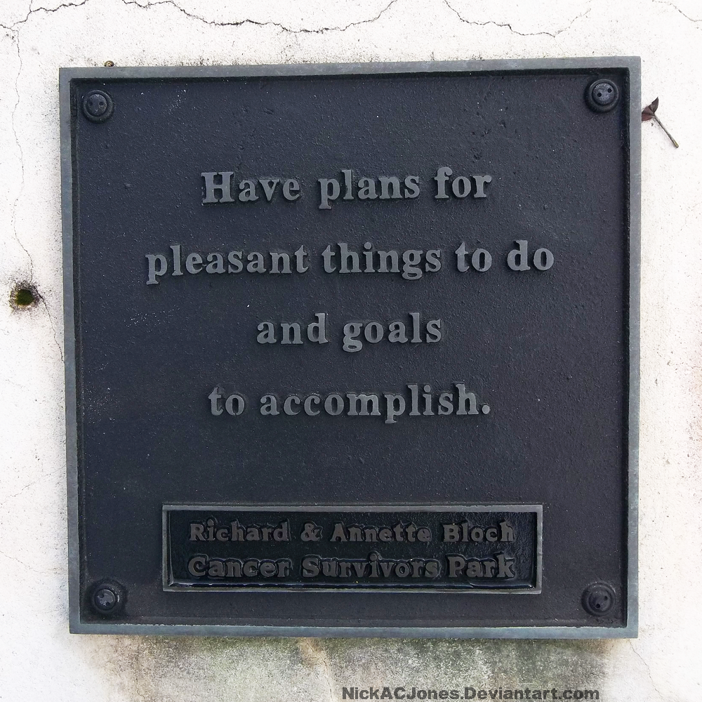 Motivational plaque by NickACJones