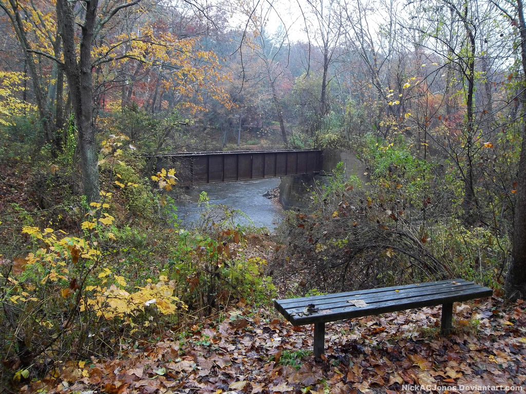 Bench and trestle by NickACJones