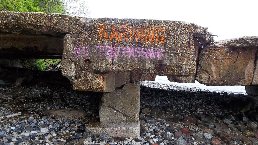 WARNING - NO TRESPASSING by NickACJones
