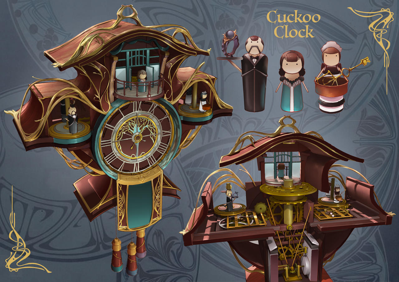 cuckoo clock by SunnyLixiang on DeviantArt