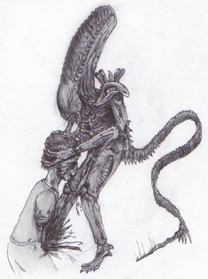 Xenomorph attack