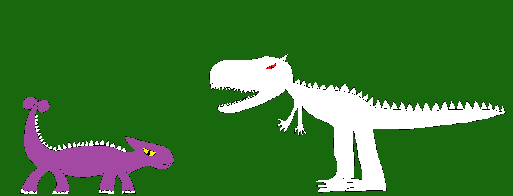 Indominus rex vs Ankylosaurus by Gojirafan1994 on DeviantArt Indominus rex vs Ankylosaurus by Gojirafan1994 on DeviantArt
