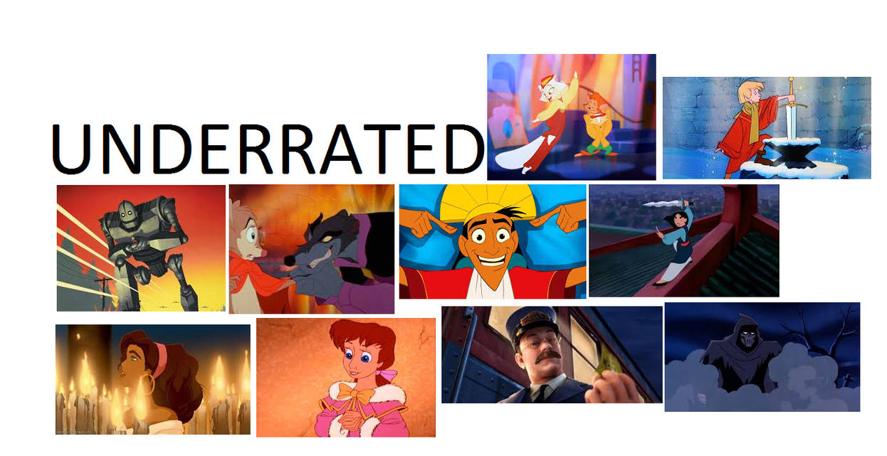 Underrated Animated Movies by Gojirafan1994 on DeviantArt