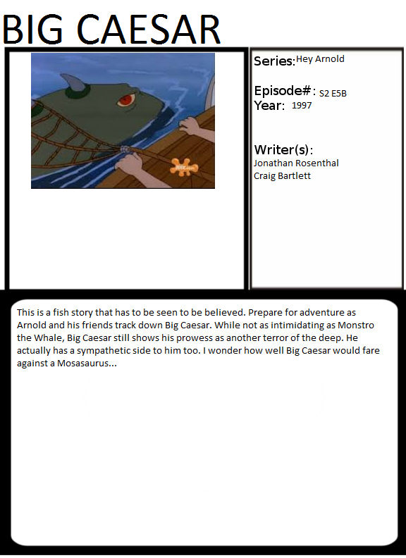 1001 Animations Big Caesar by Gojirafan1994 on DeviantArt