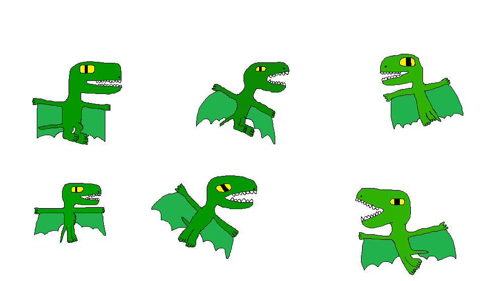 Dimorphodon Model Sheet by Gojirafan1994 on DeviantArt