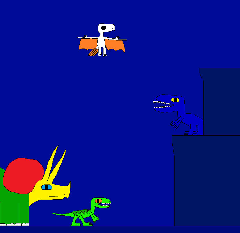 Yi Raptor Yi and Eoraptor by Gojirafan1994 on DeviantArt