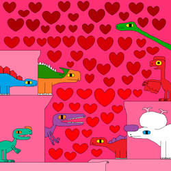 Paradise of Dinosaurs Valentine's Day 325
