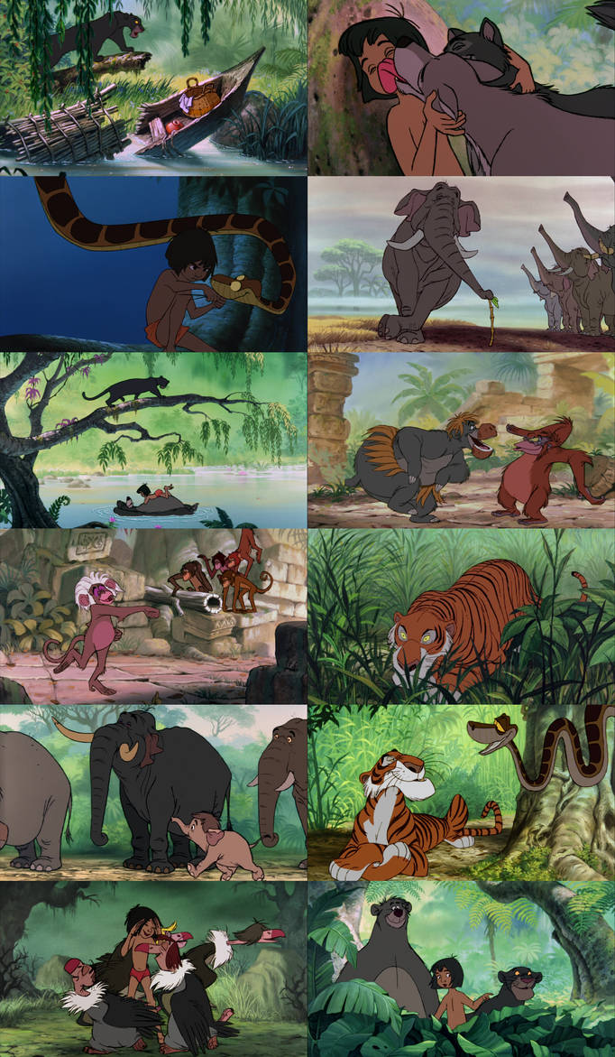 55th Anniversary of The Jungle Book by Gojirafan1994 on DeviantArt