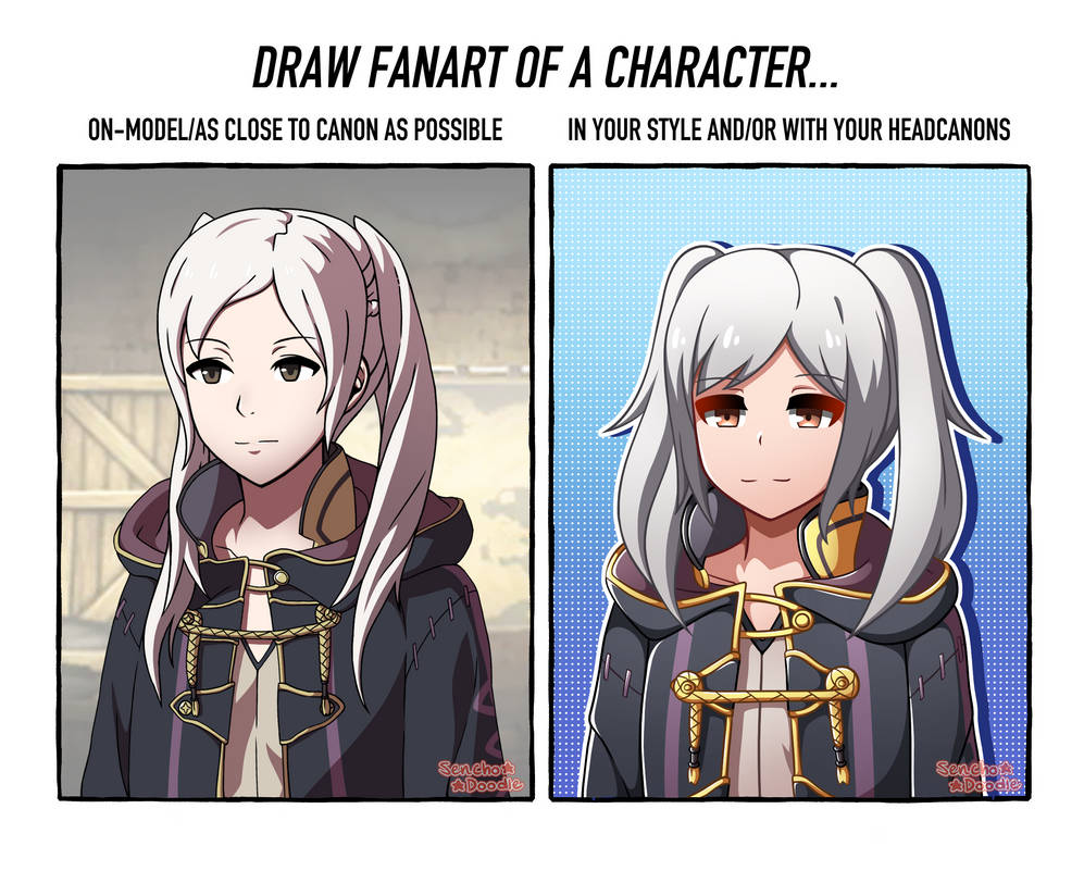 On-Model Trend with F. Robin by SenchoDoodle on DeviantArt